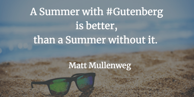 Mullenweg quote during Q & A Gutenberg Roadmap