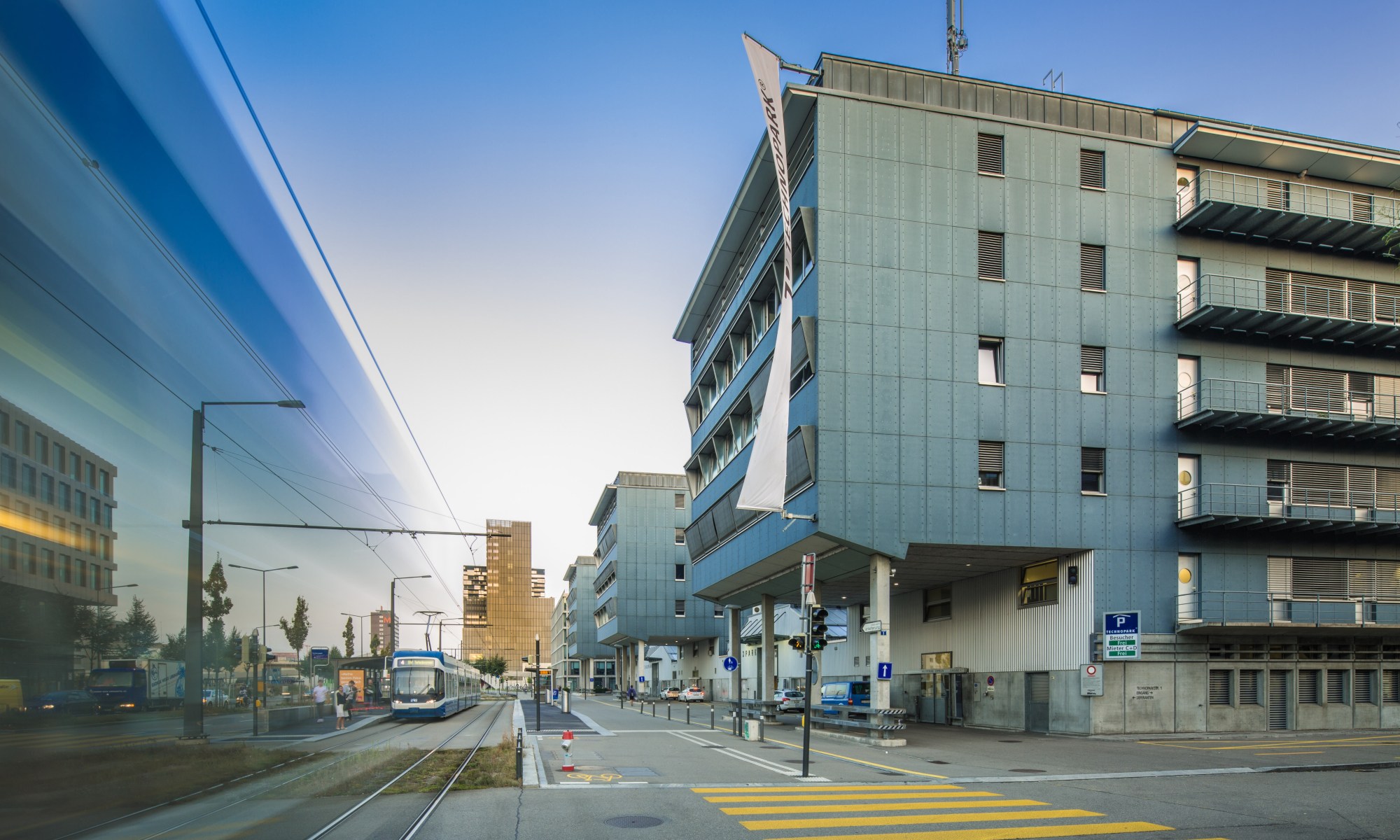 Technopark building in Zurich, Switzerland