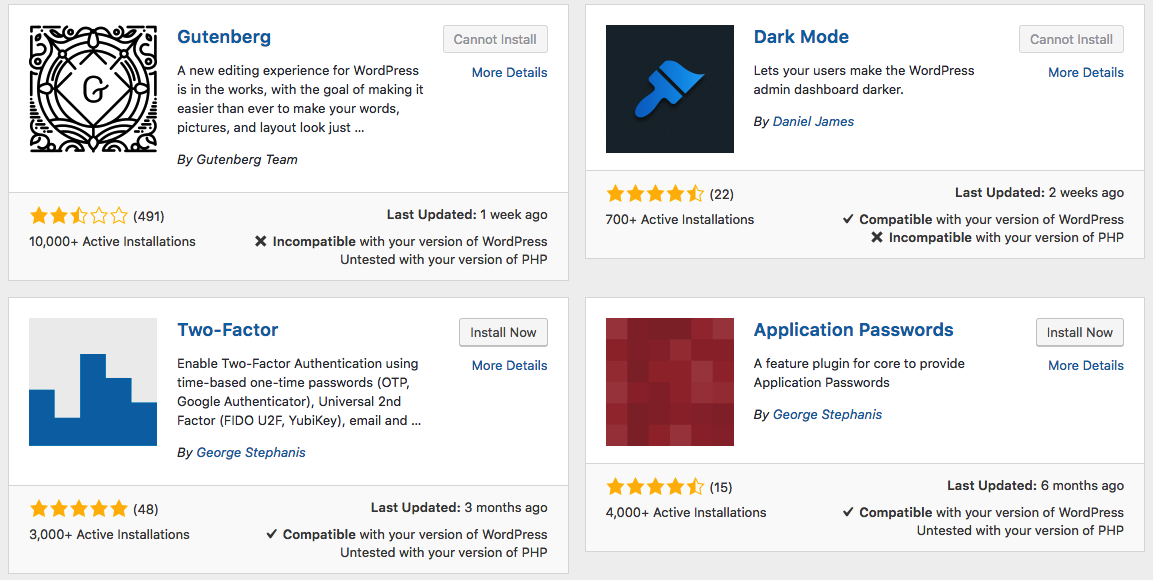 2 lines on plugin card
