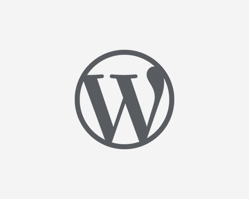 WordPress Logotype - Basitleştirilmiş