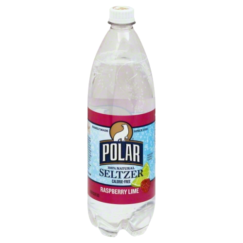 Raspberry Lime Polar Seltzer