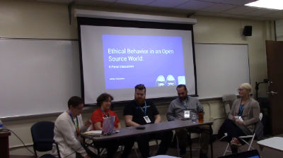 Tricia Isham, Seth Gitner, Tara Johnson, Miriam Goldman, Mikey Veenstra: Ethical Behavior in an Open Source World