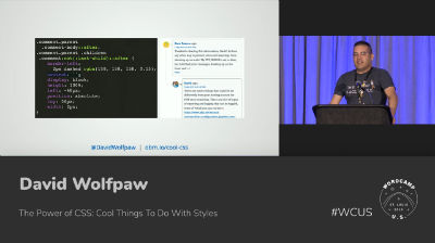 David Wolfpaw: The Power of CSS: Cool Things To Do With Styles
