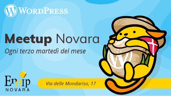 WordPress Meetup Novara