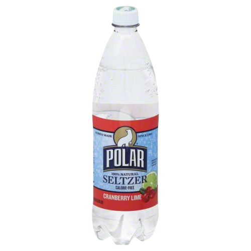 Cranberry Lime Polar Seltzer