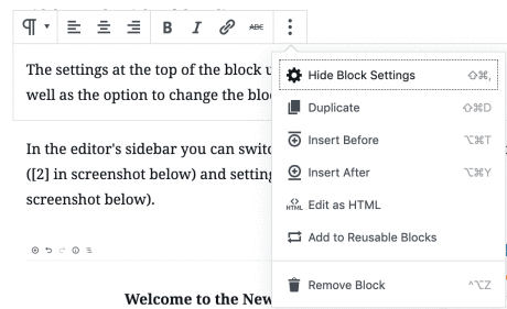 WordPress-redigerare – Blockredigerare