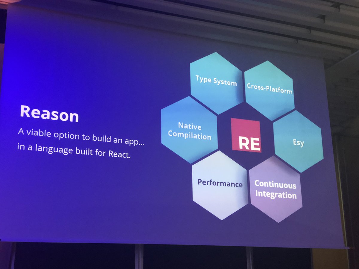 Reason offers a type system, cross platform support, a good package manager (esy), continuous integration, great performance, and native compilation.