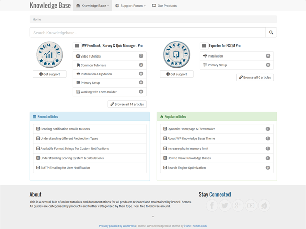 WP Knowledge Base