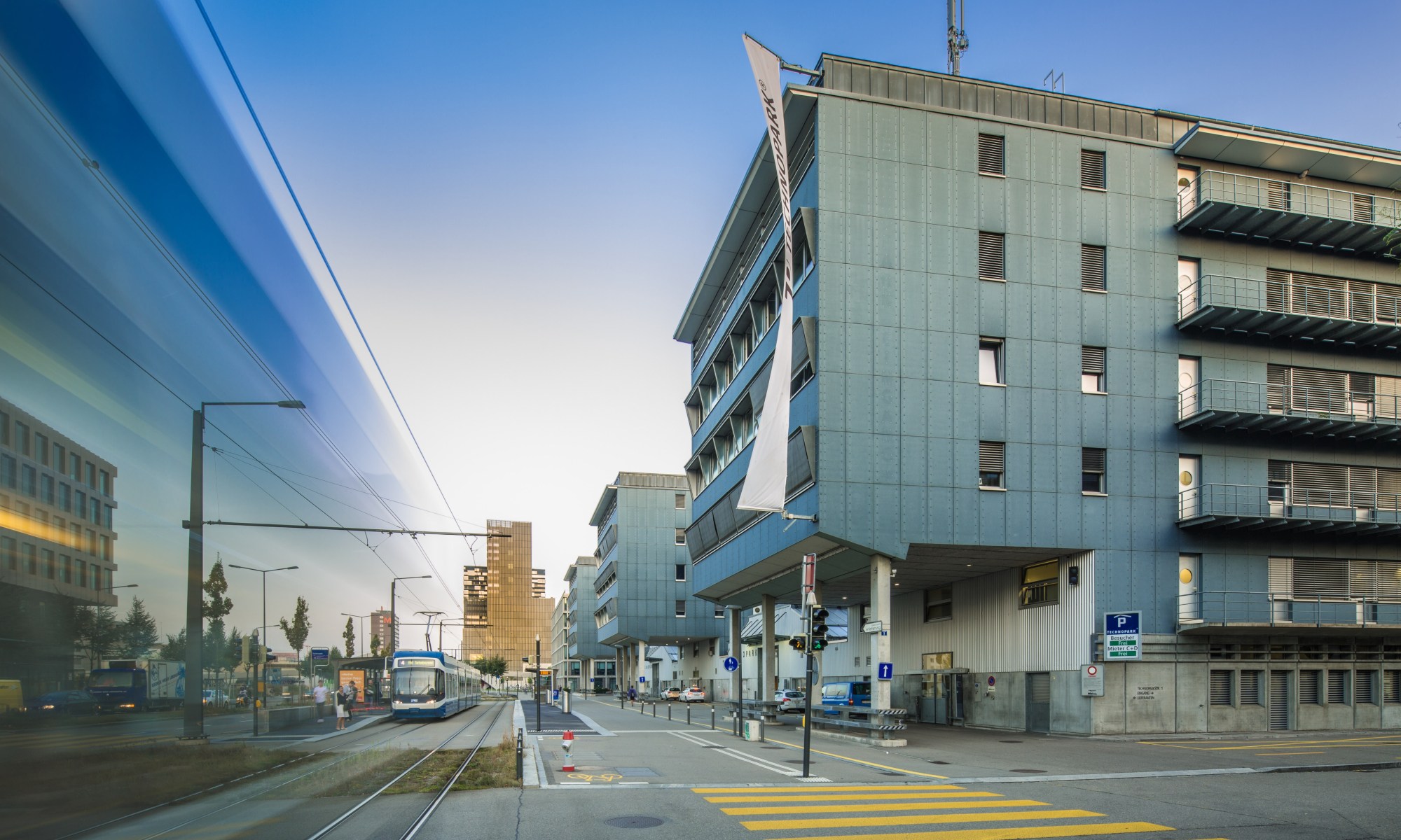 Technopark building in Zurich, Switzerland