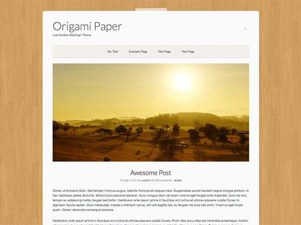 Origami Paper