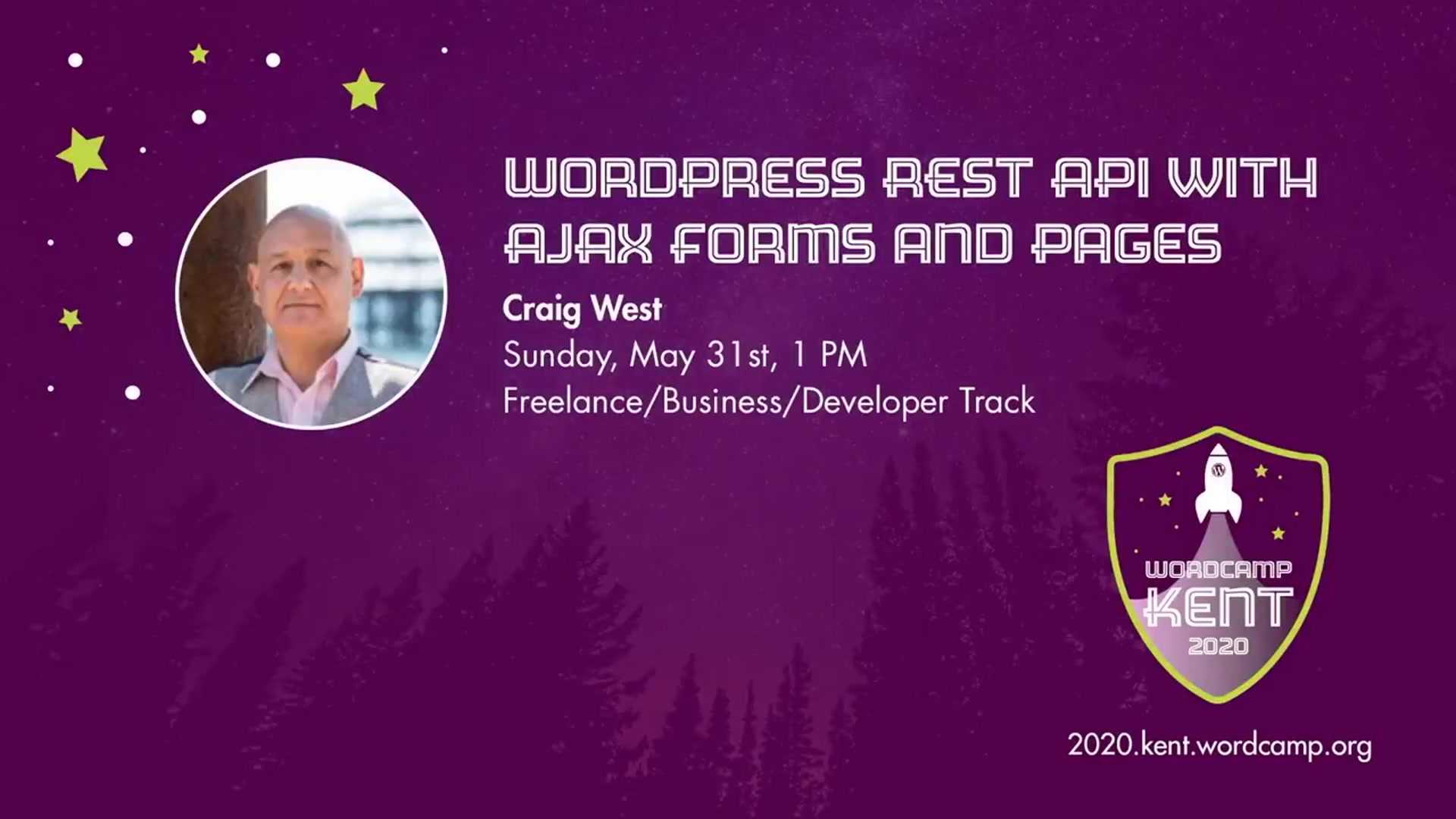 Craig West: WordPress REST API With AJAX Forms and Pages