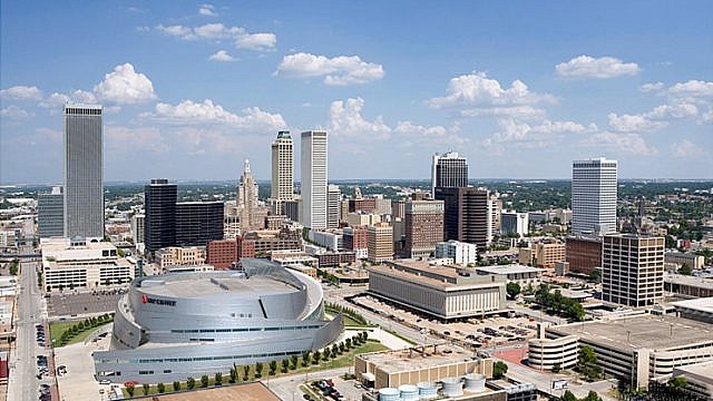 Tulsa skyline