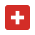 Schweizisk flag 🇨🇭