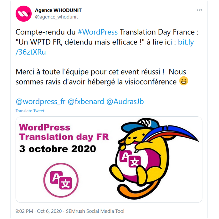 French Tweet 2