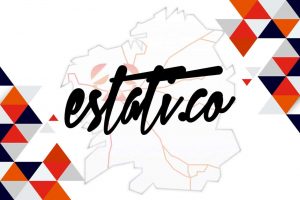 Composición con el logotipo de estati.co