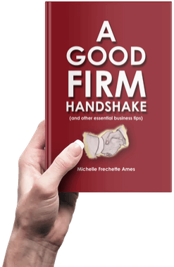 A Good Firm Handshake mockup